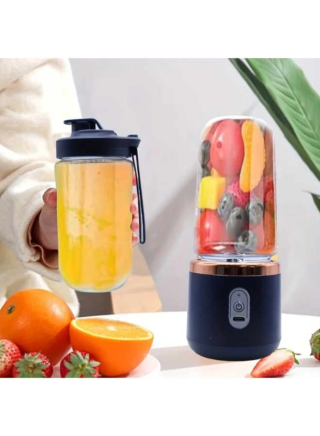 Winmax Travel High Speed Mini Rechargeable Usb Portable Vegetable Fruit Juicer Cup Fresh Blender Juicer Extractor Machine - Image 5